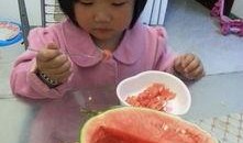 吃瓜头像亲子,吃瓜头像背后的温馨故事