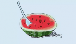 夏天吃瓜降暑吗,吃瓜降温，清凉一夏