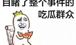 吃瓜弄得自己很生气