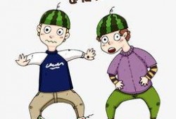 群众吃瓜人像图片,群众吃瓜人像图中的欢乐时光