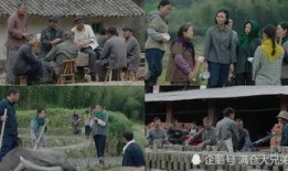 村头吃瓜村民,见证乡村生活的点点滴滴