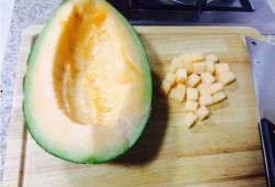 金蜜瓜炒熟吃