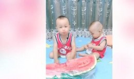 萌娃吃瓜素材,欢乐无限，童趣横生的夏日时光